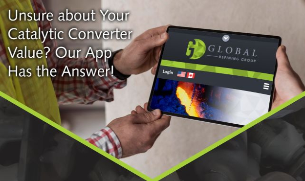 catalytic converter processing value